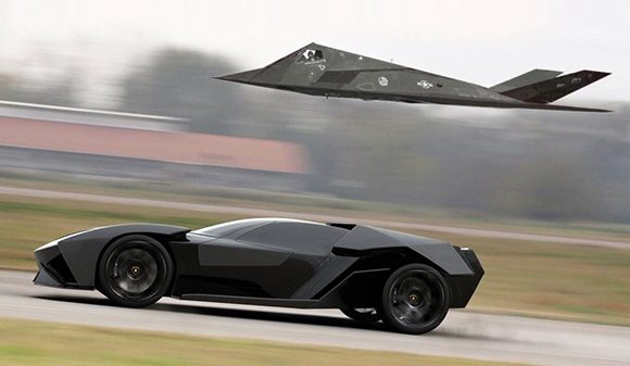 Batman's New Ride - Lamborghini Ankonian Concept