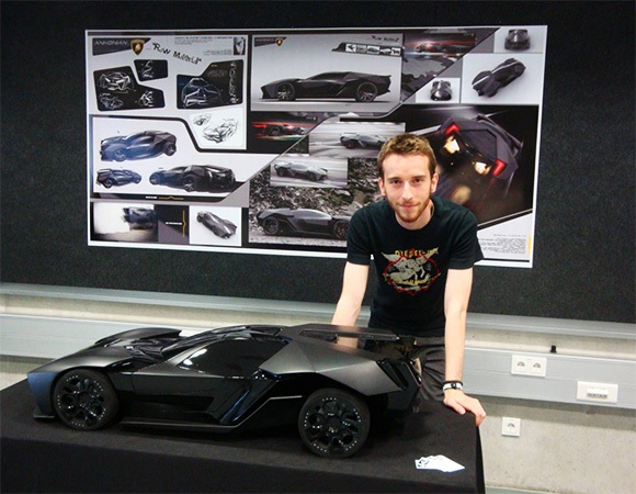 Batman's New Ride - Lamborghini Ankonian Concept