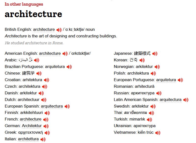 Ref.: www.collinsdictionary.com/dictionary/english/architecture
