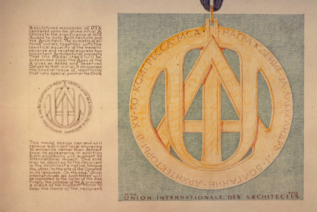 مدال طلای UIA - اتحادیه بین المللی معماران