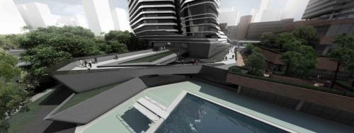 Hong Kong Polytechnic University / Zaha Hadid Architects