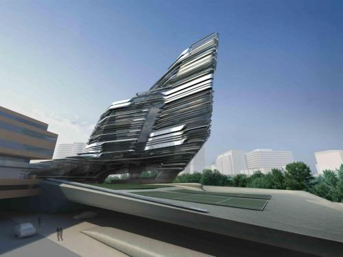 Hong Kong Polytechnic University / Zaha Hadid Architects