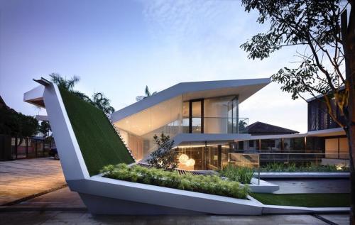 Andrew-Road-Residence-Futuristic-Dream-Mansion-Dream-in-Singapore-by-A-DLAB-modern-mansion-3