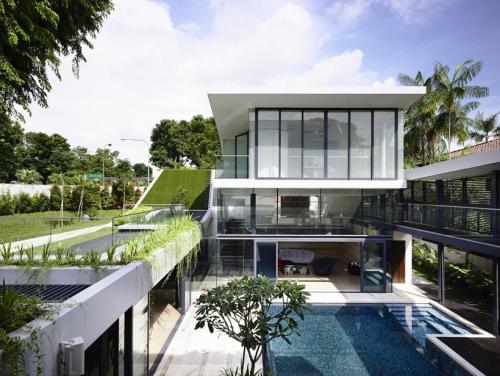 Andrew-Road-Residence-Futuristic-Dream-Mansion-Dream-in-Singapore-by-A-DLAB-modern-mansion-6
