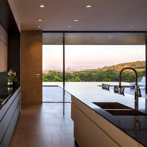 Waterfall House by Dick Clark in Austin