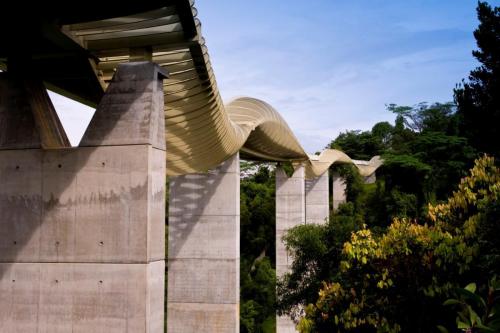 Waves bridge by RSP Architects in Singapore